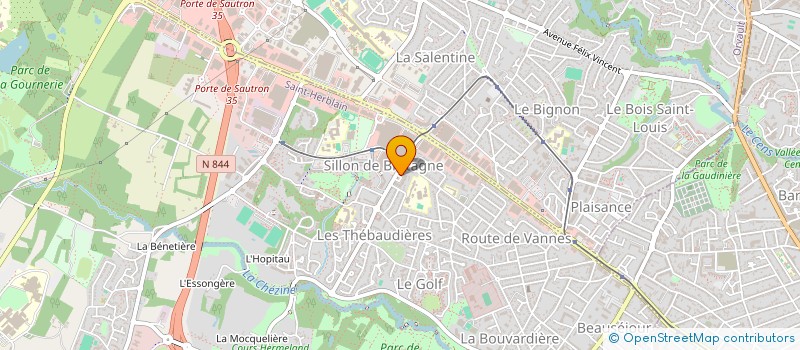 localisation de l'entreprise AU FOURNIL DU SILLON à SAINT-HERBLAIN