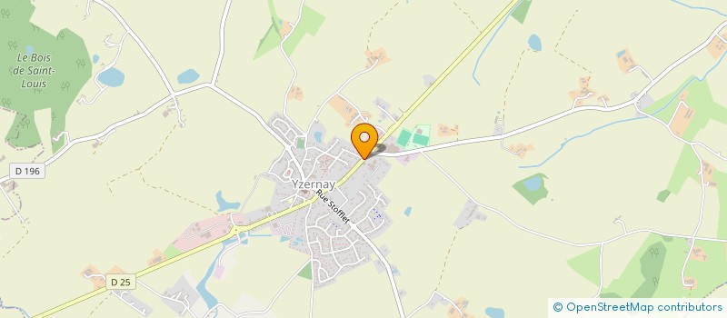 localisation de l'entreprise AU FRAN FANO  YZERNAY