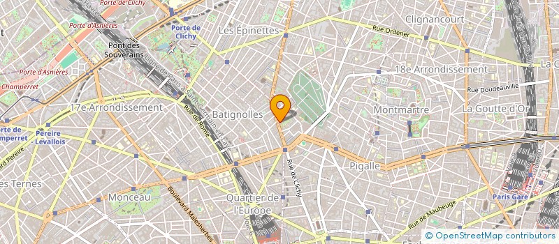 localisation de l'entreprise AU FRANC BENEFICE  PARIS