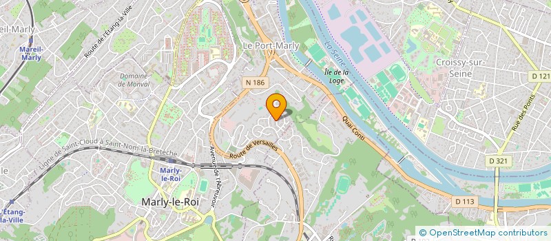 localisation de l'entreprise AU GAI LOGIS  LE PORT-MARLY