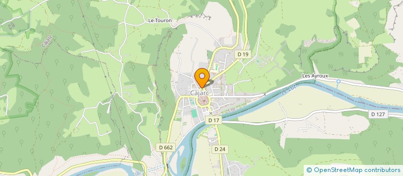 localisation de l'entreprise AU GAI LOGIS à CAJARC