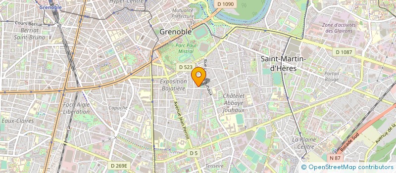 localisation de l'entreprise AU GALON  BEAUMONT-MONTEUX