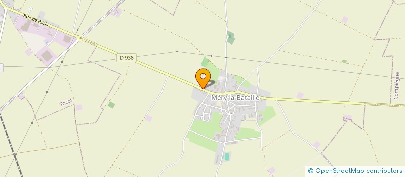 localisation de l'entreprise AU GALOP POUR TOUS  MERY-LA-BATAILLE