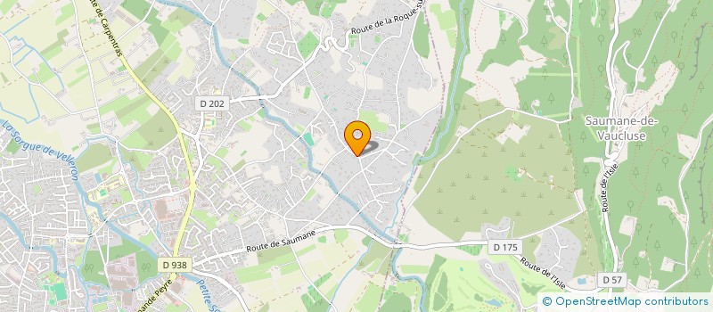 localisation de l'entreprise AU GALOP POUR TOUS  L'ISLE-SUR-LA-SORGUE