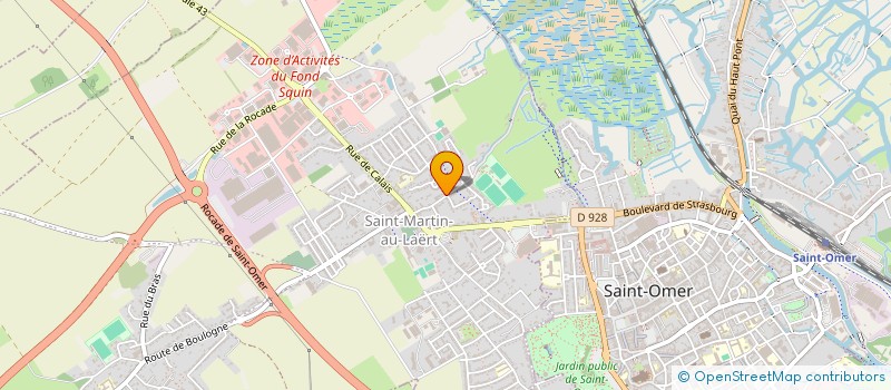 localisation de l'entreprise AU GALOPIN  SALPERWICK