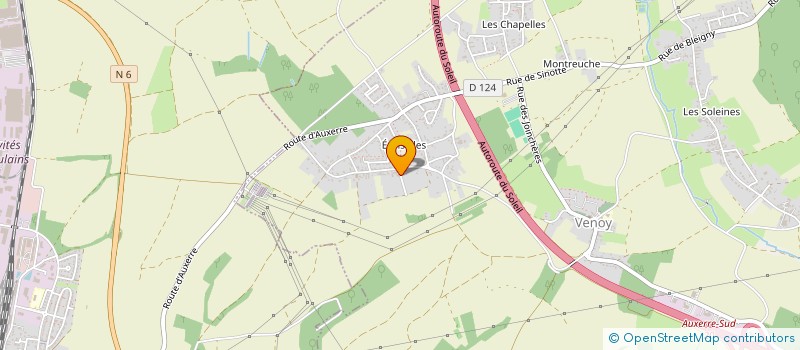 localisation de l'entreprise AU GENGEMBRE ROUGE à VENOY