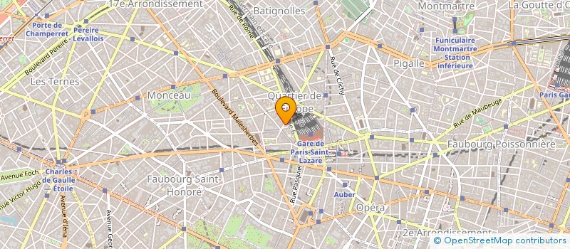 localisation de l'entreprise AU. GONDAL à PARIS