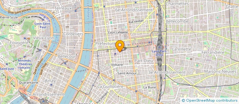 localisation de l'entreprise AU GOULOT !  LYON