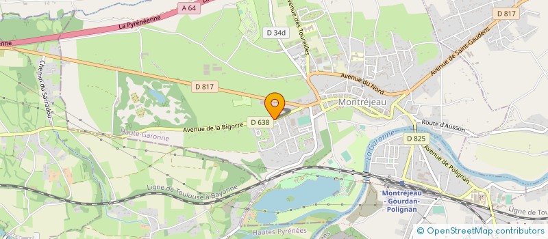 localisation de l'entreprise AU GOUT DES CHOSES à MONTREJEAU