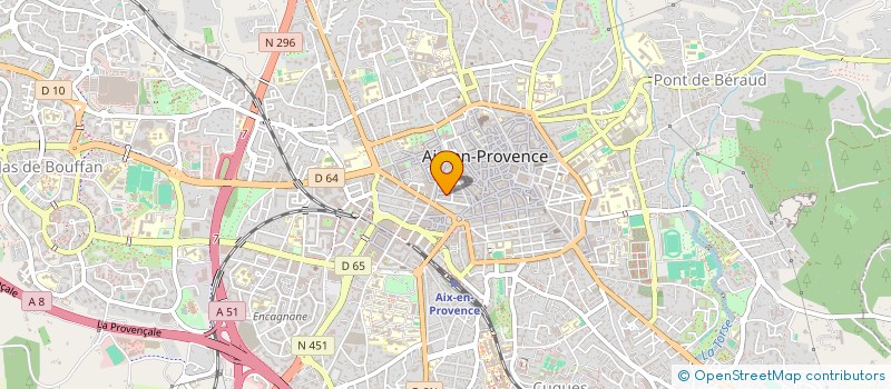 localisation de l'entreprise AU GOUT DU MONDE à AIX-EN-PROVENCE