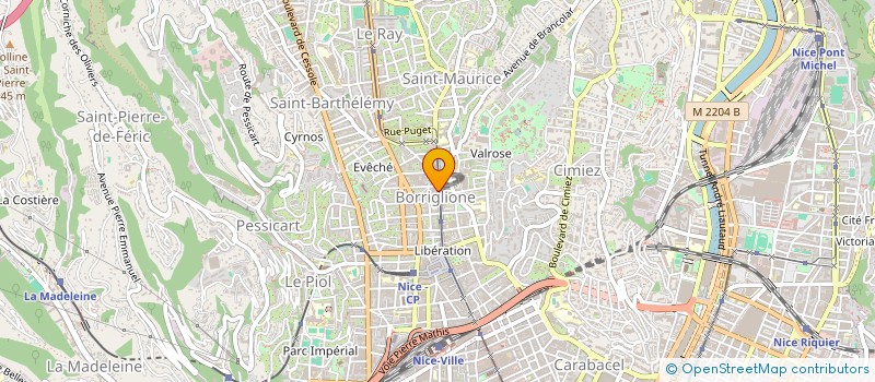 localisation de l'entreprise AU GOUT THE D'ANTAN à NICE
