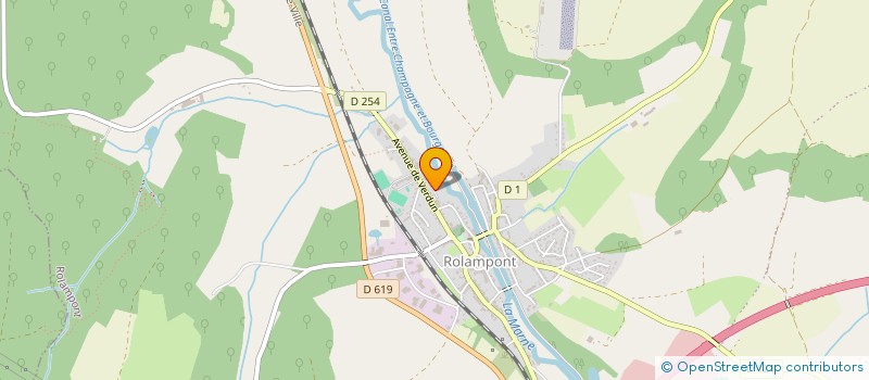 localisation de l'entreprise AU GOUTTEAU DU HAUT à ROLAMPONT