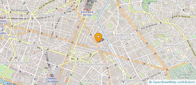 localisation de l'entreprise AU GRAIN DE BLE  PARIS