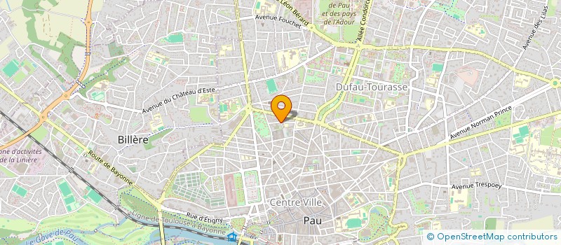 localisation de l'entreprise AU GRAND AS à PAU