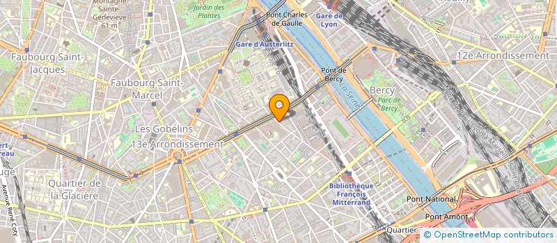 localisation de l'entreprise AU GRAND BLEU à PARIS