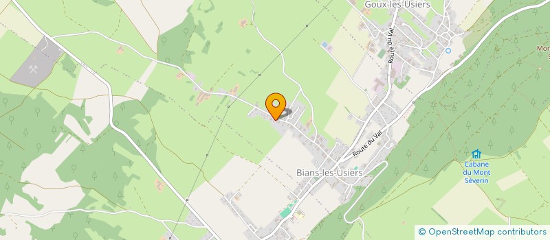 localisation de l'entreprise AU GRAND CLOS  VAL D'USIERS