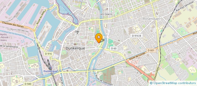 localisation de l'entreprise AU GRAND NUAGE à DUNKERQUE