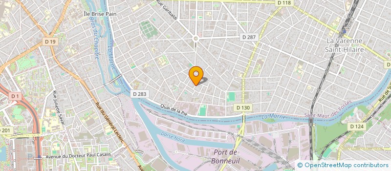 localisation de l'entreprise AU GRAND REVEUR à SAINT-MAUR-DES-FOSSES