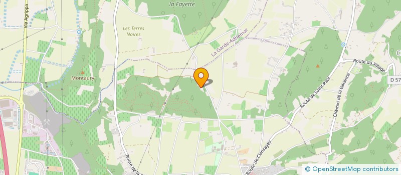 localisation de l'entreprise AU GRE DES JARDINS  SAINT-PAUL-TROIS-CHATEAUX