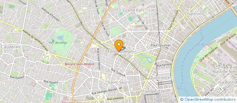 localisation de l'entreprise AU GRE DES POSSIBLES  BORDEAUX