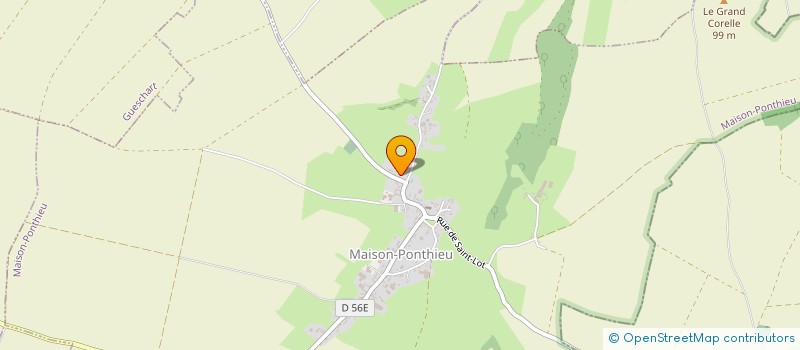 localisation de l'entreprise AU GRE DES ROSES  LE BOISLE