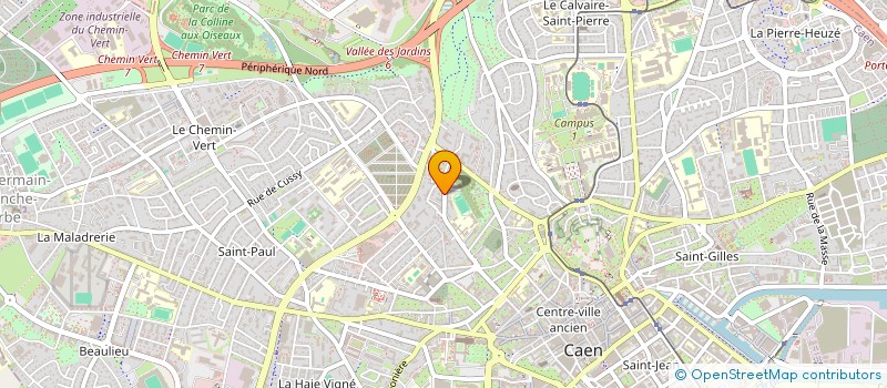 localisation de l'entreprise AU GRE DES SAISONS à CAEN