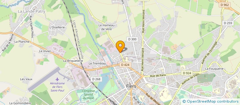 localisation de l'entreprise AU GRE DES VENTS à LA LANDE PATRY