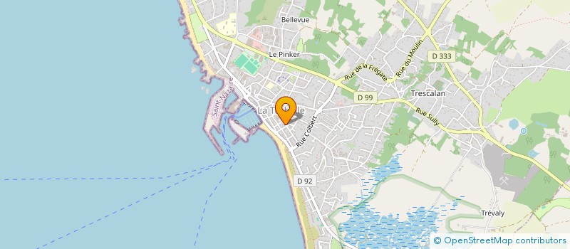 localisation de l'entreprise AU GRE DES VENTS à LA TURBALLE