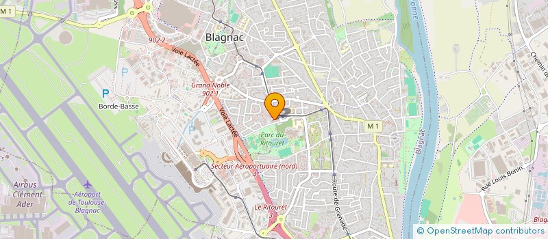 localisation de l'entreprise AU GRE DU BLE à BLAGNAC