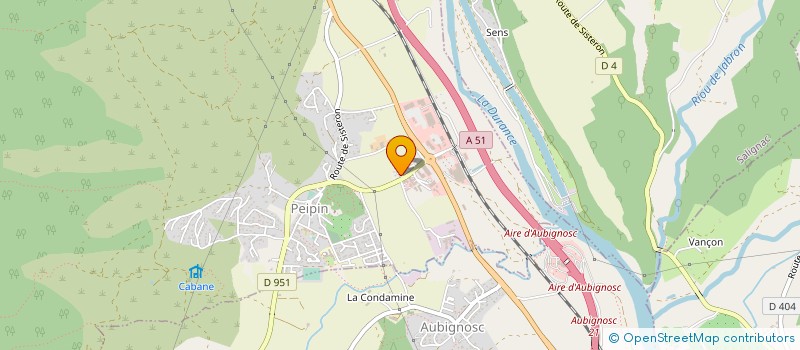 localisation de l'entreprise AU GRE DU MARCHE  PEIPIN