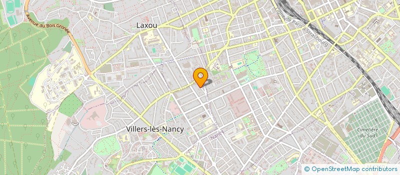 localisation de l'entreprise AU GRE DU SON  VILLERS-LES-NANCY