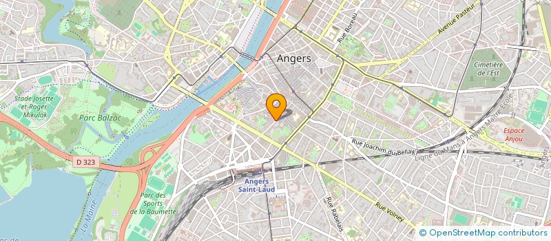 localisation de l'entreprise AU GRE DU TEMPS à ANGERS