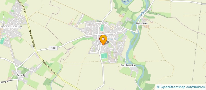 localisation de l'entreprise AU GRE DU TEMPS  THAON