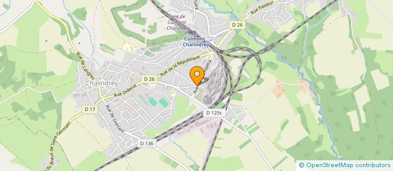 localisation de l'entreprise AU GRE DU VENT à CHALINDREY