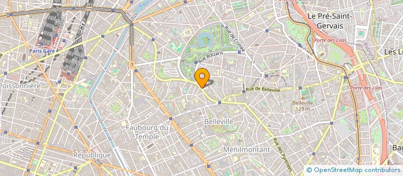 localisation de l'entreprise AU GRE DU VENT  PARIS