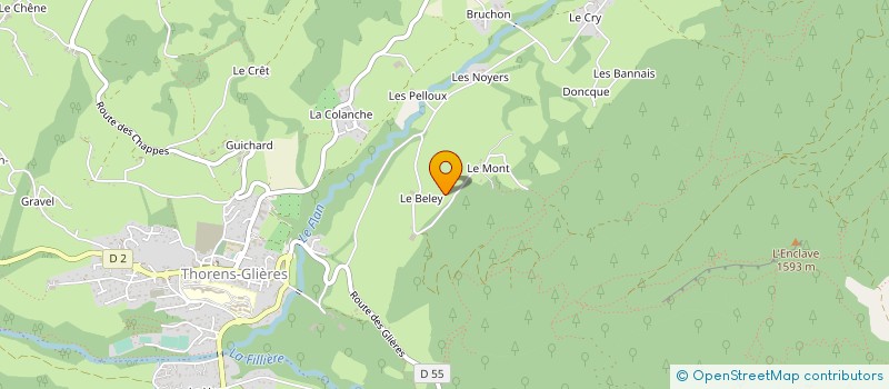 localisation de l'entreprise AU GRE DU VENT à FILLIERE