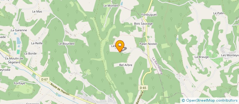 localisation de l'entreprise AU GRES DU FEU à VALOJOULX
