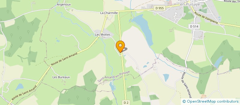 localisation de l'entreprise AU GRES DU NOHAIN à SAINT-AMAND-EN-PUISAYE