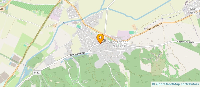 localisation de l'entreprise AU GRES DU PAIN  SAINT-ETIENNE-DU-GRES