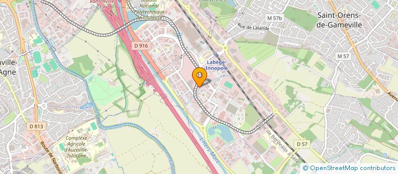 localisation de l'entreprise AU GRIMOIRE à LABEGE