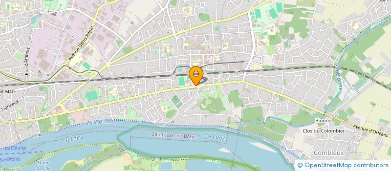 localisation de l'entreprise AU HASARD DU VIN à SAINT-JEAN-DE-BRAYE