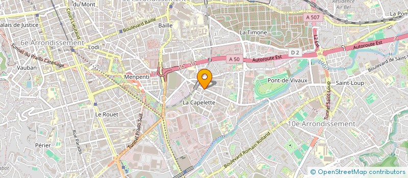 localisation de l'entreprise AU JAMBON CORSE à MARSEILLE