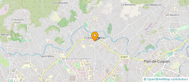localisation de l'entreprise AU JARDIN D'ANGELE à MARSEILLE