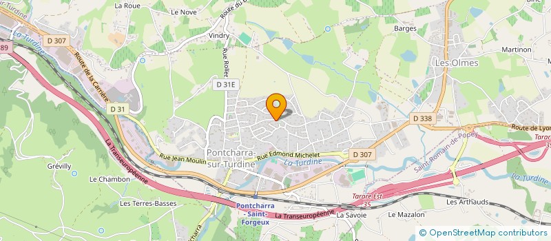 localisation de l'entreprise AU JARDIN D AUREL à VINDRY-SUR-TURDINE