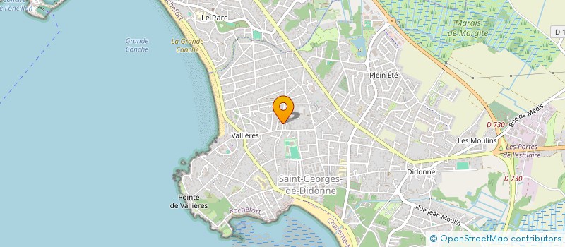 localisation de l'entreprise AU JARDIN D EDEN  SAINT-GEORGES-DE-DIDONNE