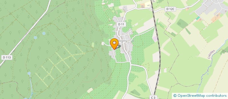 localisation de l'entreprise AU JARDIN D'LA ZABELLE  BULLIGNY