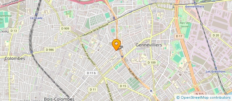 localisation de l'entreprise AU JARDIN DE MOGADOR à ASNIERES-SUR-SEINE