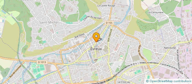 localisation de l'entreprise AU JARDIN DE POMONE à EVREUX