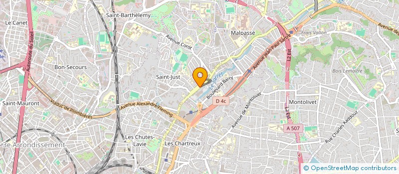 localisation de l'entreprise AU JARDIN DE STEPHAUD à MARSEILLE