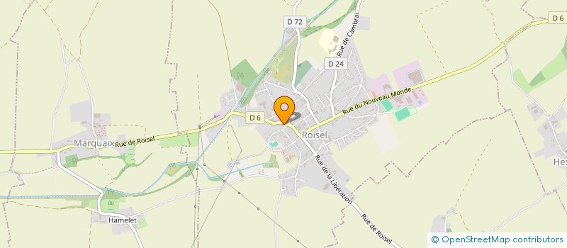 localisation de l'entreprise AU JARDIN DE VALENTIN  ROISEL